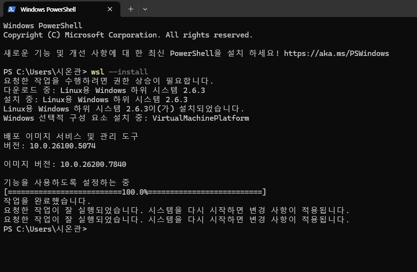 Windows 11 WSL 设置