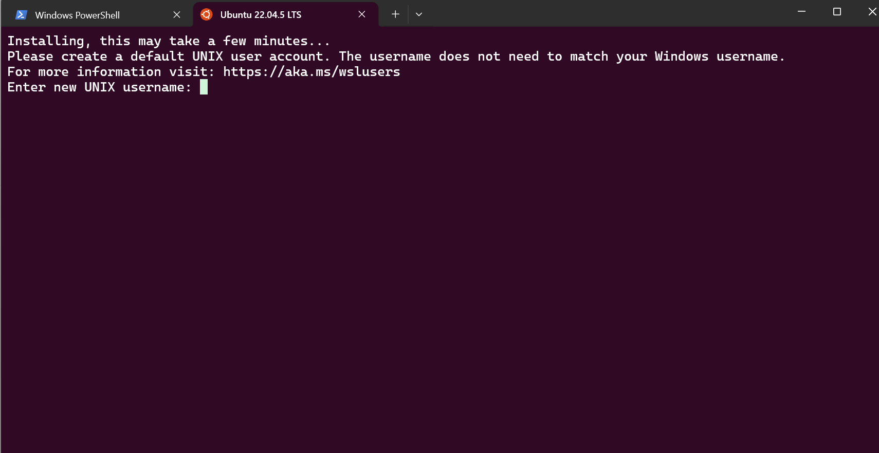 用户名和密码注意事项