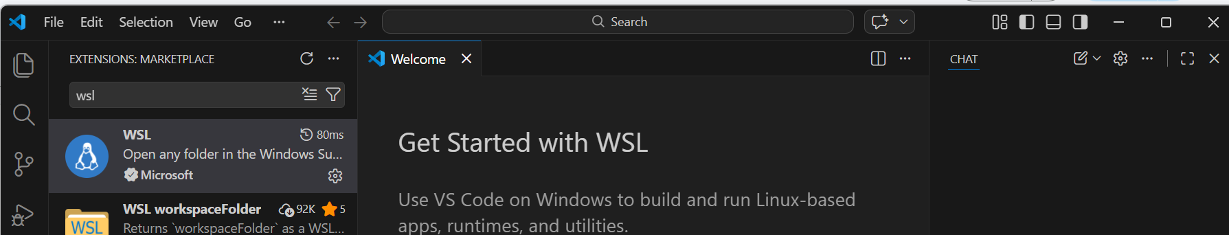 VS Code 文件浏览和终端区域说明