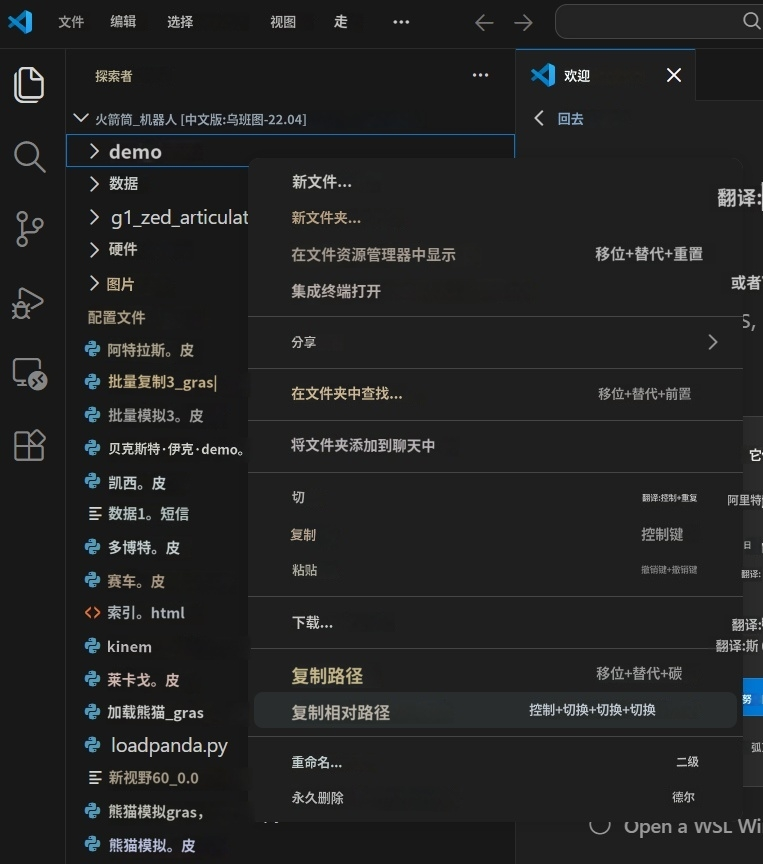 VS Code 获取目录路径截图 2
