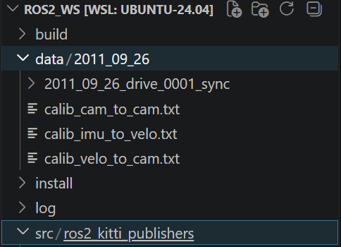 KITTI 数据保存路径和复制提醒截图